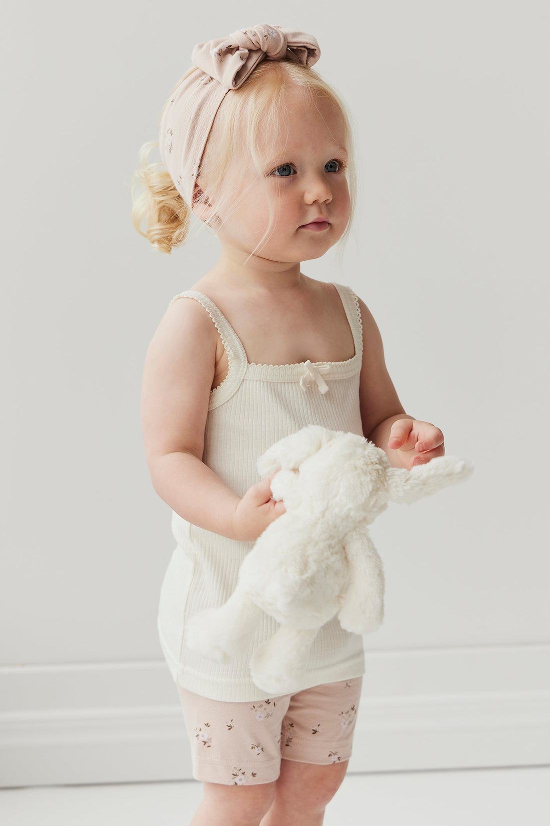 Organic Cotton Headband - Goldie Bouquet Rose Childrens Headband from Jamie Kay Australia