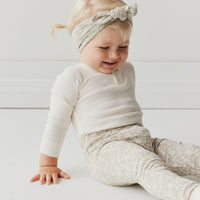 Organic Cotton Headband - Sadie Honeydew Childrens Headband from Jamie Kay Australia