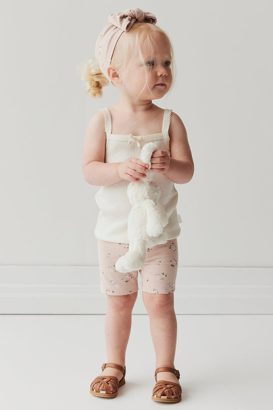 Organic Cotton Headband - Goldie Bouquet Rose Childrens Headband from Jamie Kay Australia