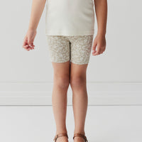 Organic Cotton Everyday Bike Short - Sadie Honeydew Childrens Short from Jamie Kay Australia