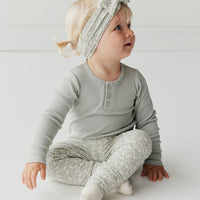 Organic Cotton Headband - Rosalie Fields Smoke Childrens Headband from Jamie Kay Australia