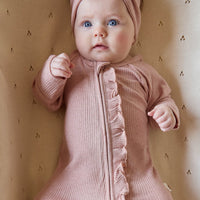 Organic Cotton Modal Melanie Onepiece - Peony Marle Childrens Onepiece from Jamie Kay Australia