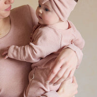 Organic Cotton Modal Lilian Headband - Peony Marle Childrens Headband from Jamie Kay Australia