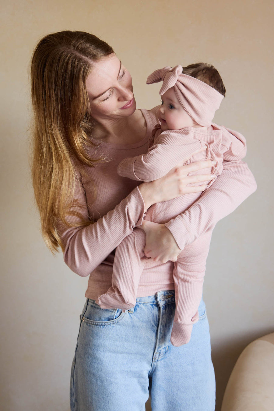 Organic Cotton Modal Womens Long Sleeve Top - Peony Marle Childrens Womens Top from Jamie Kay Australia