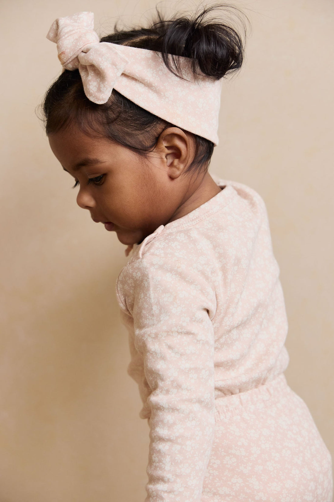 Organic Cotton Headband - Rosalie Field Rose Childrens Headband from Jamie Kay Australia