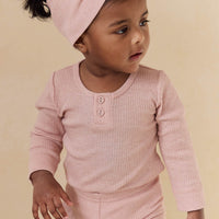 Organic Cotton Modal Lilian Headband - Peony Marle Childrens Headband from Jamie Kay Australia