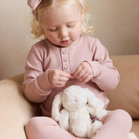 Organic Cotton Modal Everyday Legging - Peony Marle Childrens Legging from Jamie Kay Australia