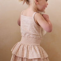 Organic Cotton Ruby Skirt - Rosalie Field Rose Childrens Dress from Jamie Kay Australia