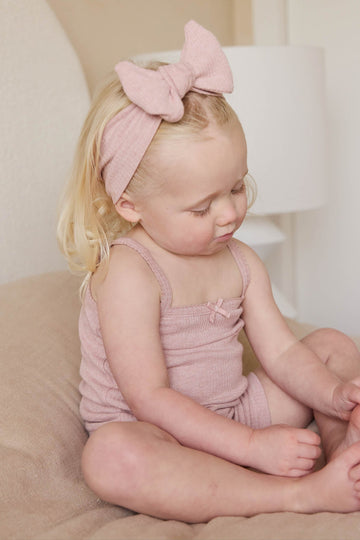 Organic Cotton Modal Lilian Headband - Peony Marle Childrens Headband from Jamie Kay Australia