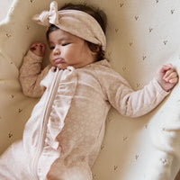 Organic Cotton Melanie Onepiece - Rosalie Field Rose Childrens Onepiece from Jamie Kay Australia