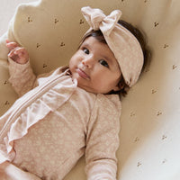 Organic Cotton Melanie Onepiece - Rosalie Field Rose Childrens Onepiece from Jamie Kay Australia