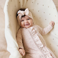 Organic Cotton Melanie Onepiece - Rosalie Field Rose Childrens Onepiece from Jamie Kay Australia