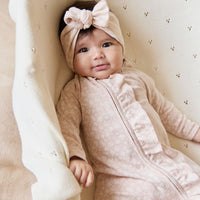 Organic Cotton Melanie Onepiece - Rosalie Field Rose Childrens Onepiece from Jamie Kay Australia