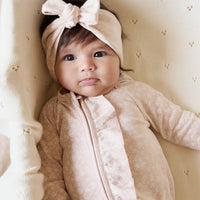 Organic Cotton Melanie Onepiece - Rosalie Field Rose Childrens Onepiece from Jamie Kay Australia