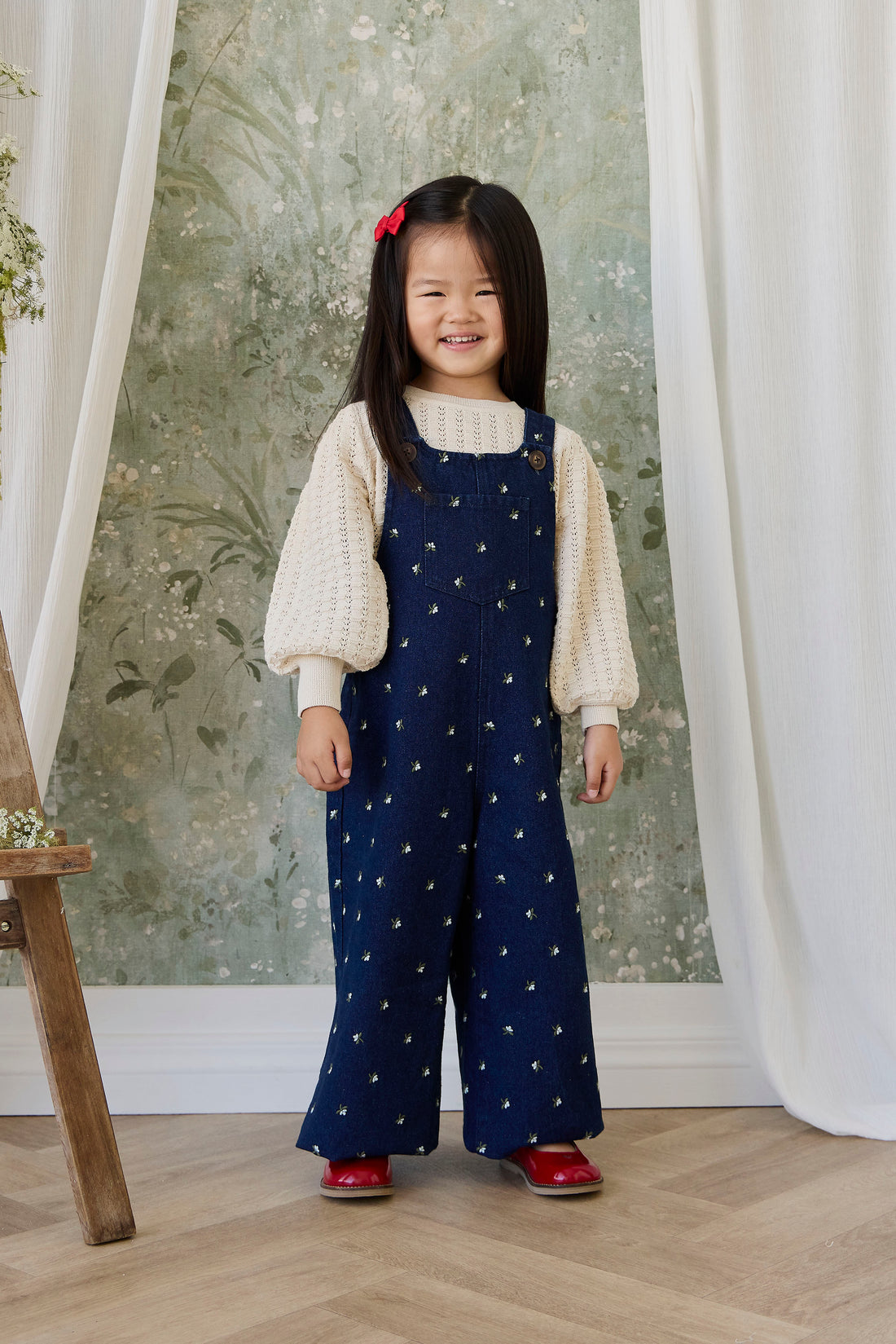 Dorian Overall - Lisa Indigo Childrens Overall from Jamie Kay Australia