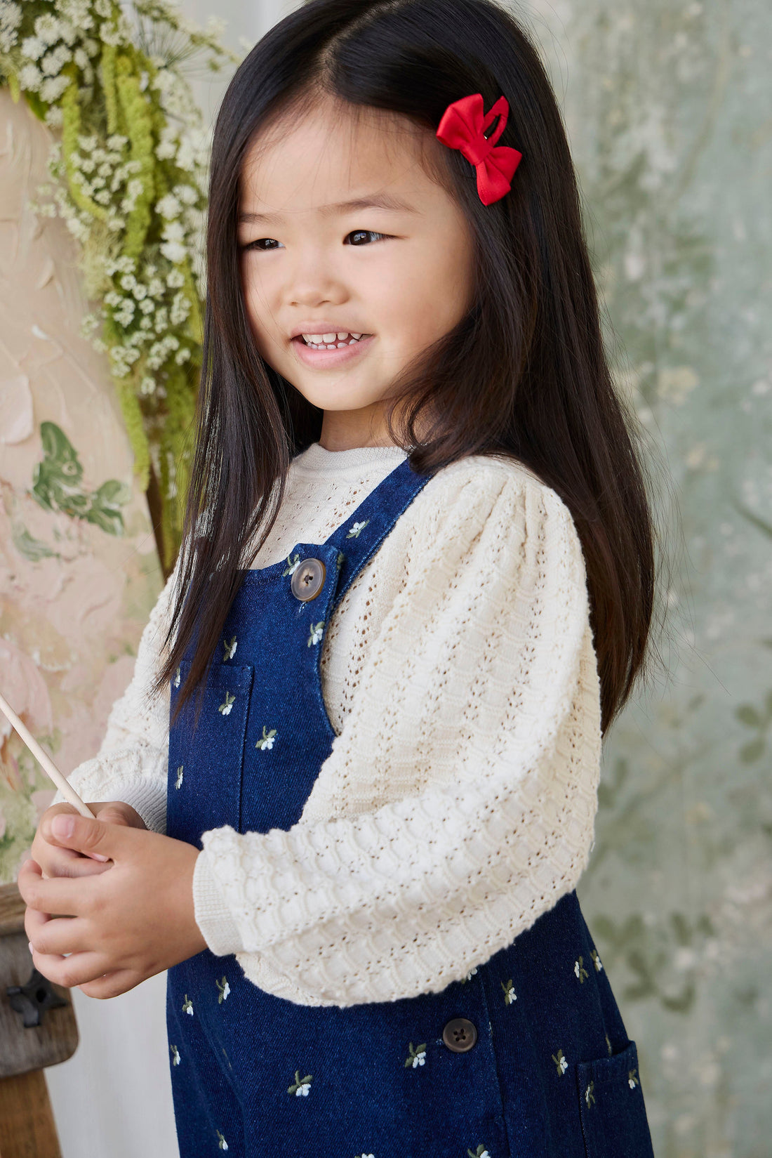 Monica Jumper - Vanilla Childrens Jumper from Jamie Kay Australia