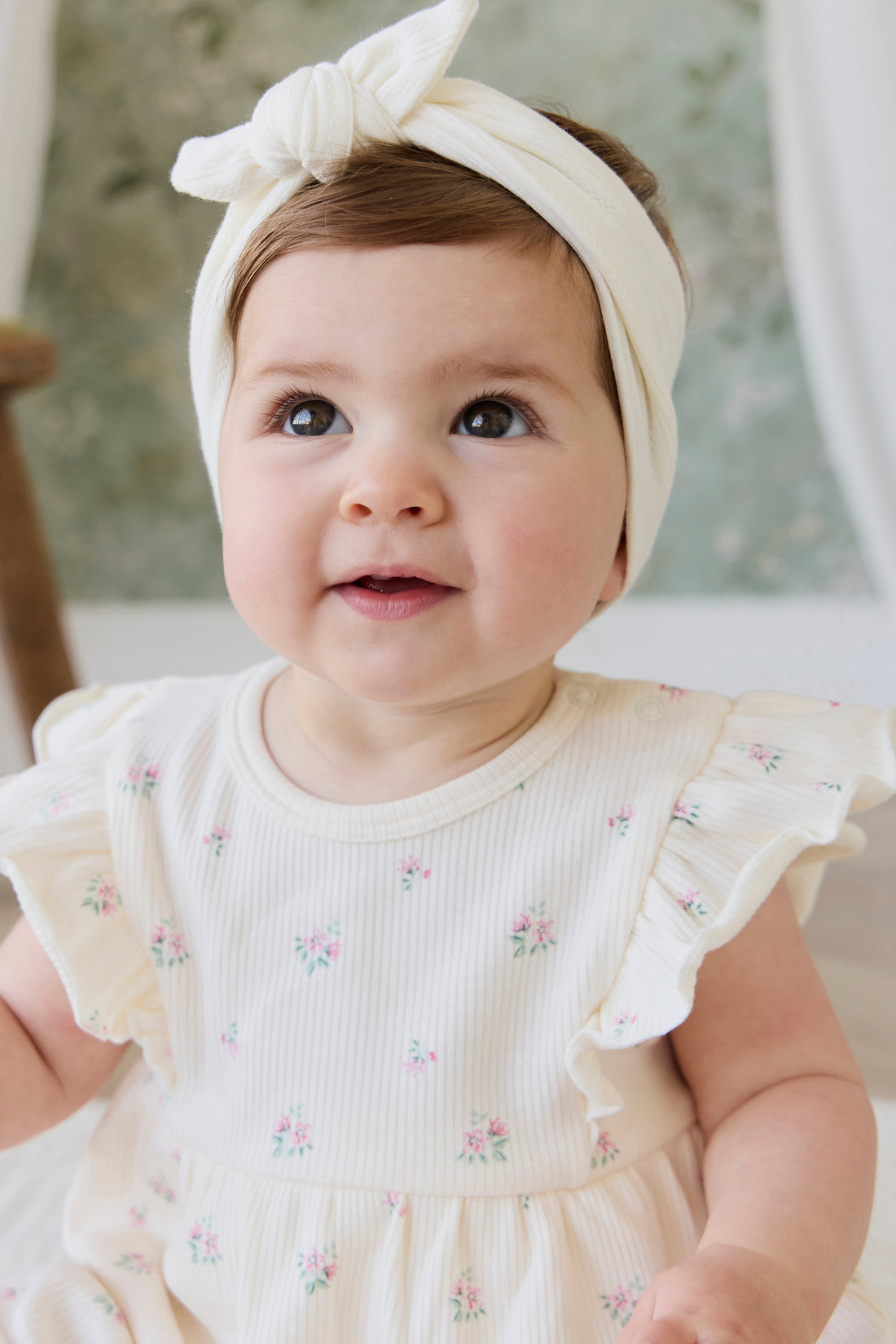 Organic Cotton Rib Elianna Playsuit - Emma Whisper Childrens Playsuit from Jamie Kay Australia