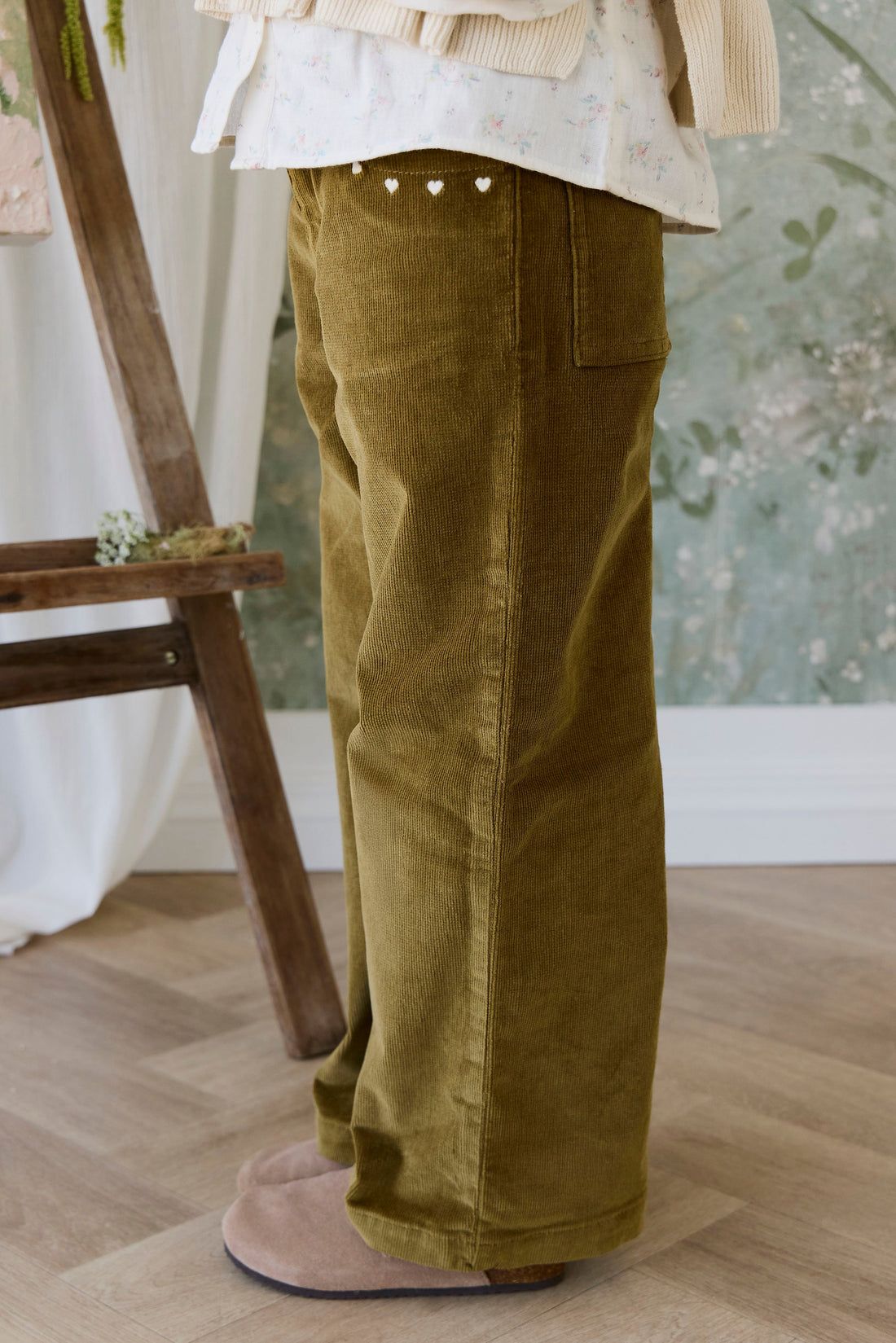 Astra Pant - Chrysanthemum Childrens Pant from Jamie Kay Australia