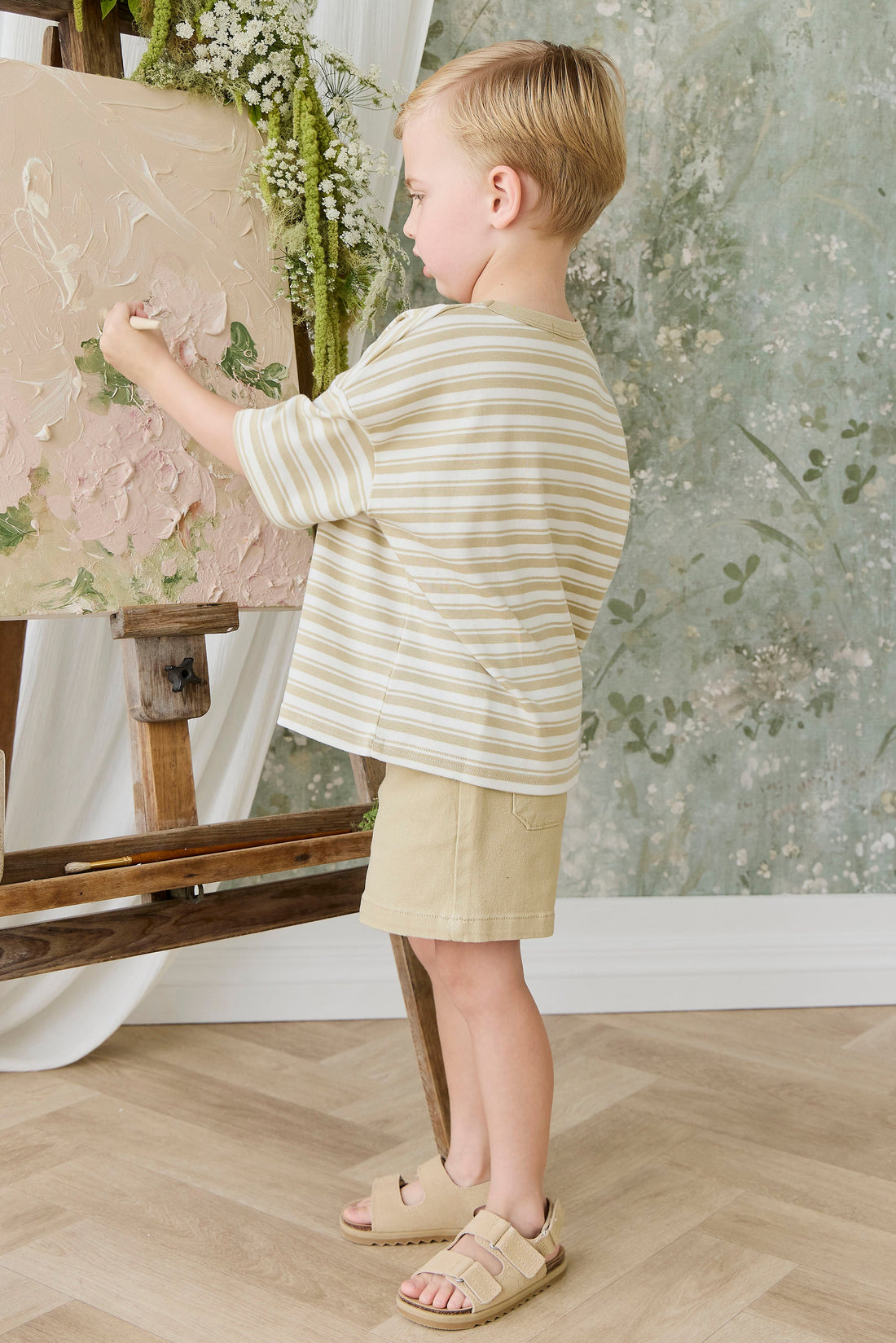 Griffin Short - Barley Childrens Shorts from Jamie Kay Australia