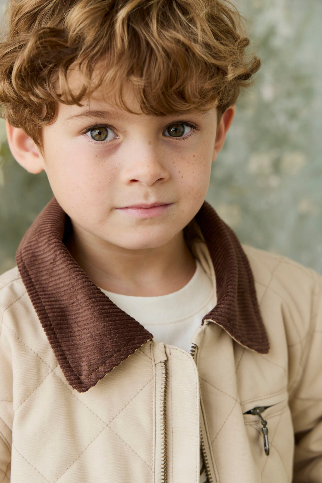 Wolfe Jacket - Sandstone Childrens Jacket from Jamie Kay Australia
