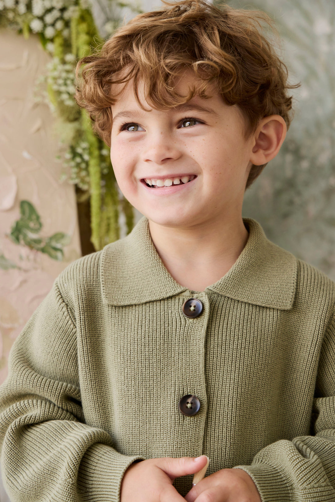 Hendrick Knit Jacket - Backyard Childrens Jacket from Jamie Kay Australia