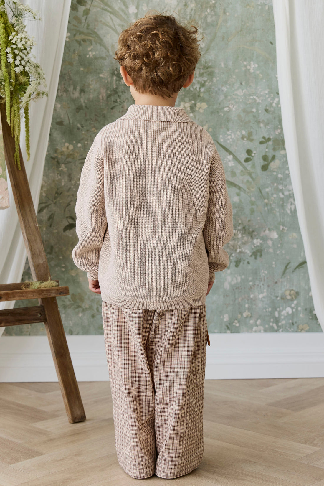 Ford Knit Jacket - Sand Childrens jacket from Jamie Kay Australia