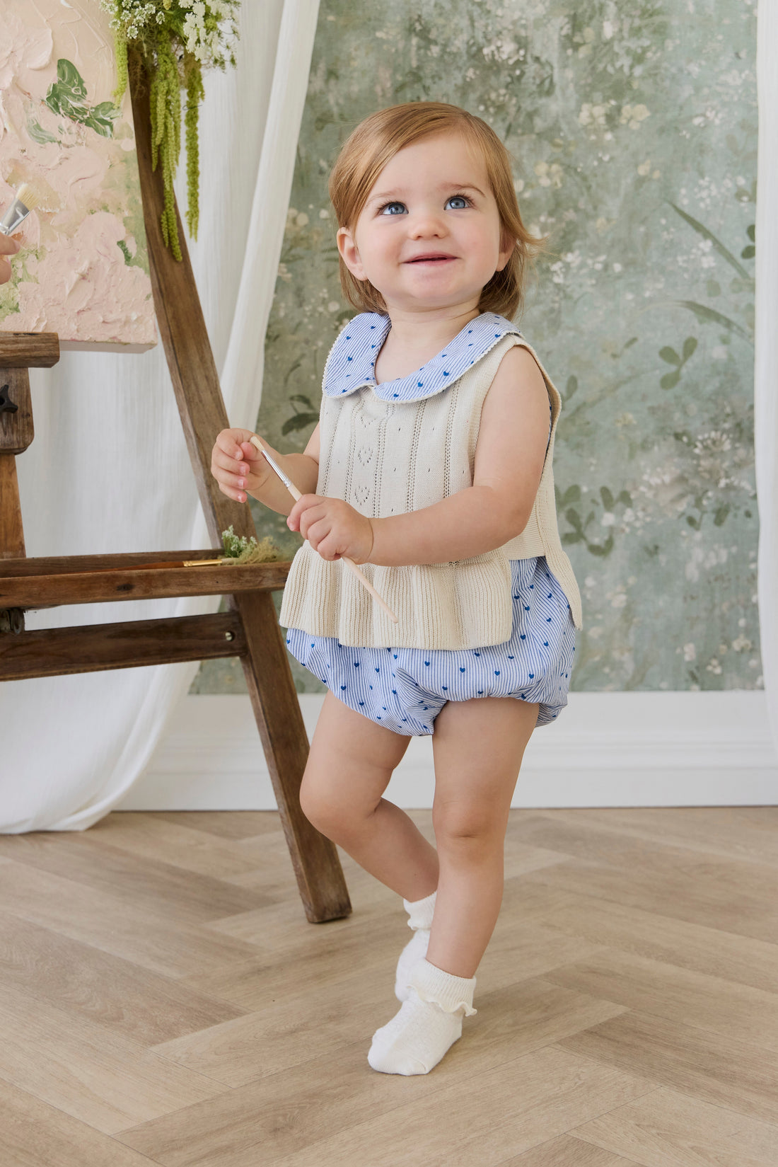 Antonia Top - Vanilla Childrens Top from Jamie Kay Australia