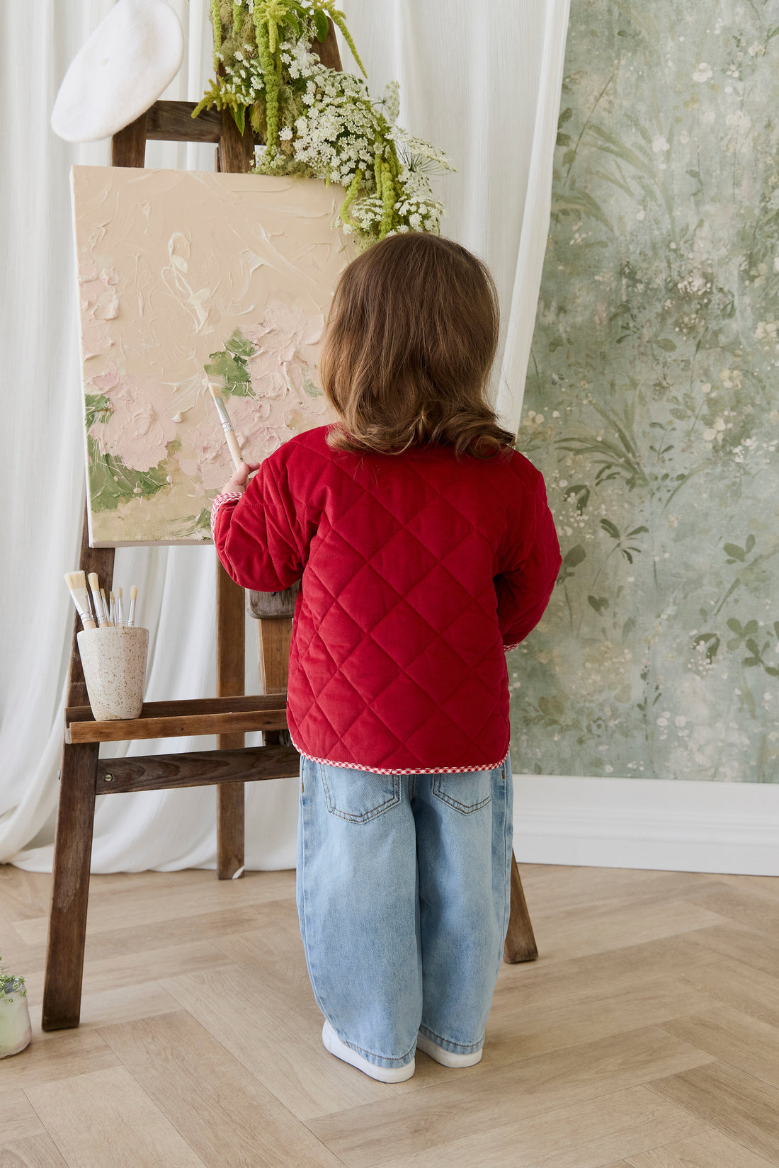 Winslet Jacket - Ribbon Childrens Jacket from Jamie Kay Australia