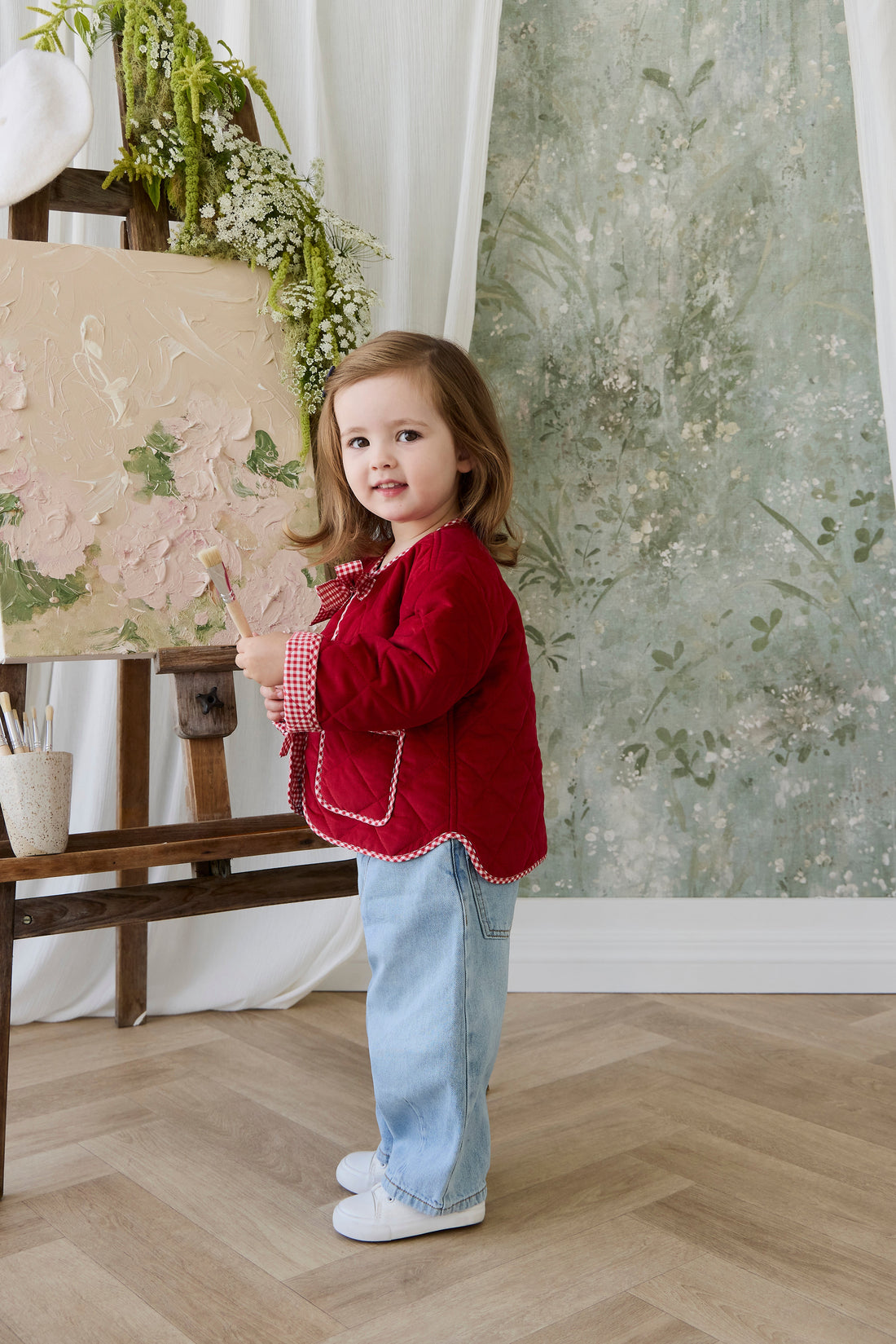 Winslet Jacket - Ribbon Childrens Jacket from Jamie Kay Australia