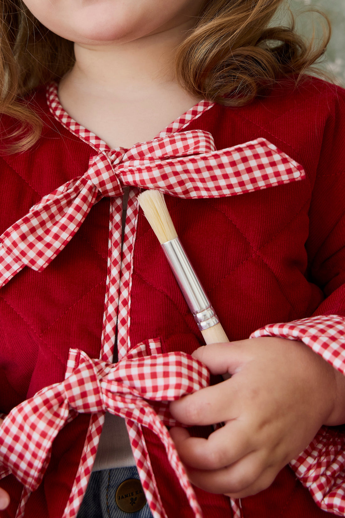 Winslet Jacket - Ribbon Childrens Jacket from Jamie Kay Australia