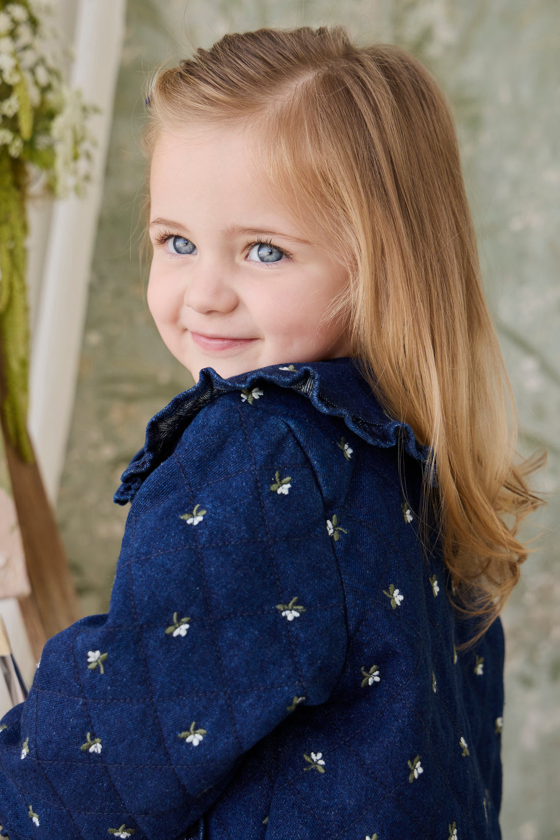 Amandine Jacket - Lisa Indigo Childrens Jacket from Jamie Kay Australia