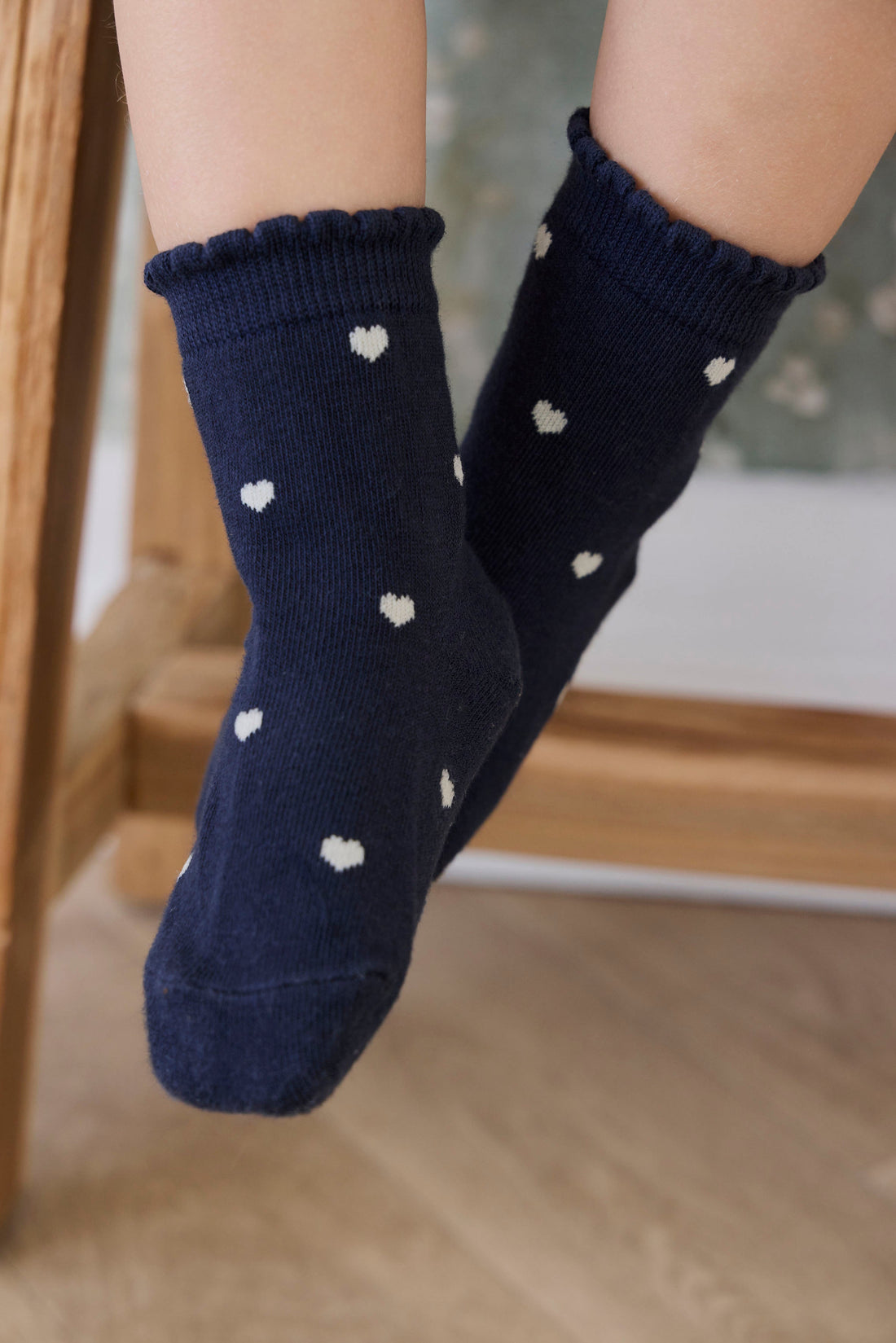 Astra Sock - Astra Heart Childrens Sock from Jamie Kay Australia