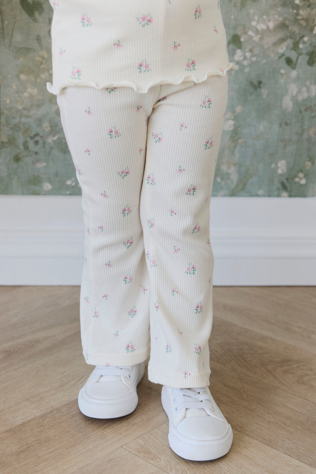 Organic Cotton Rib Winslet Pant - Emma Whisper Childrens Pant from Jamie Kay Australia