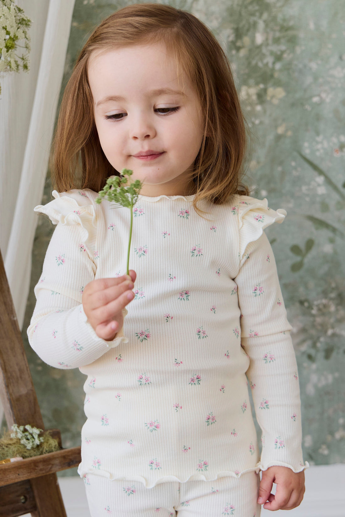 Organic Cotton Rib Winslet Top - Emma Whisper Childrens Top from Jamie Kay Australia