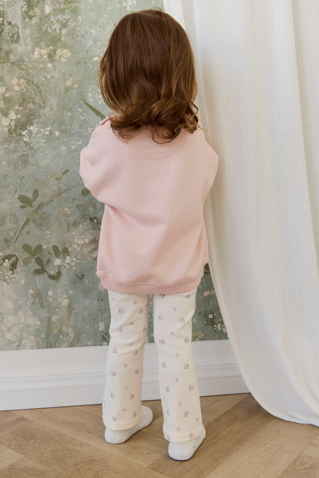 Organic Cotton Rib Winslet Pant - Emma Whisper Childrens Pant from Jamie Kay Australia