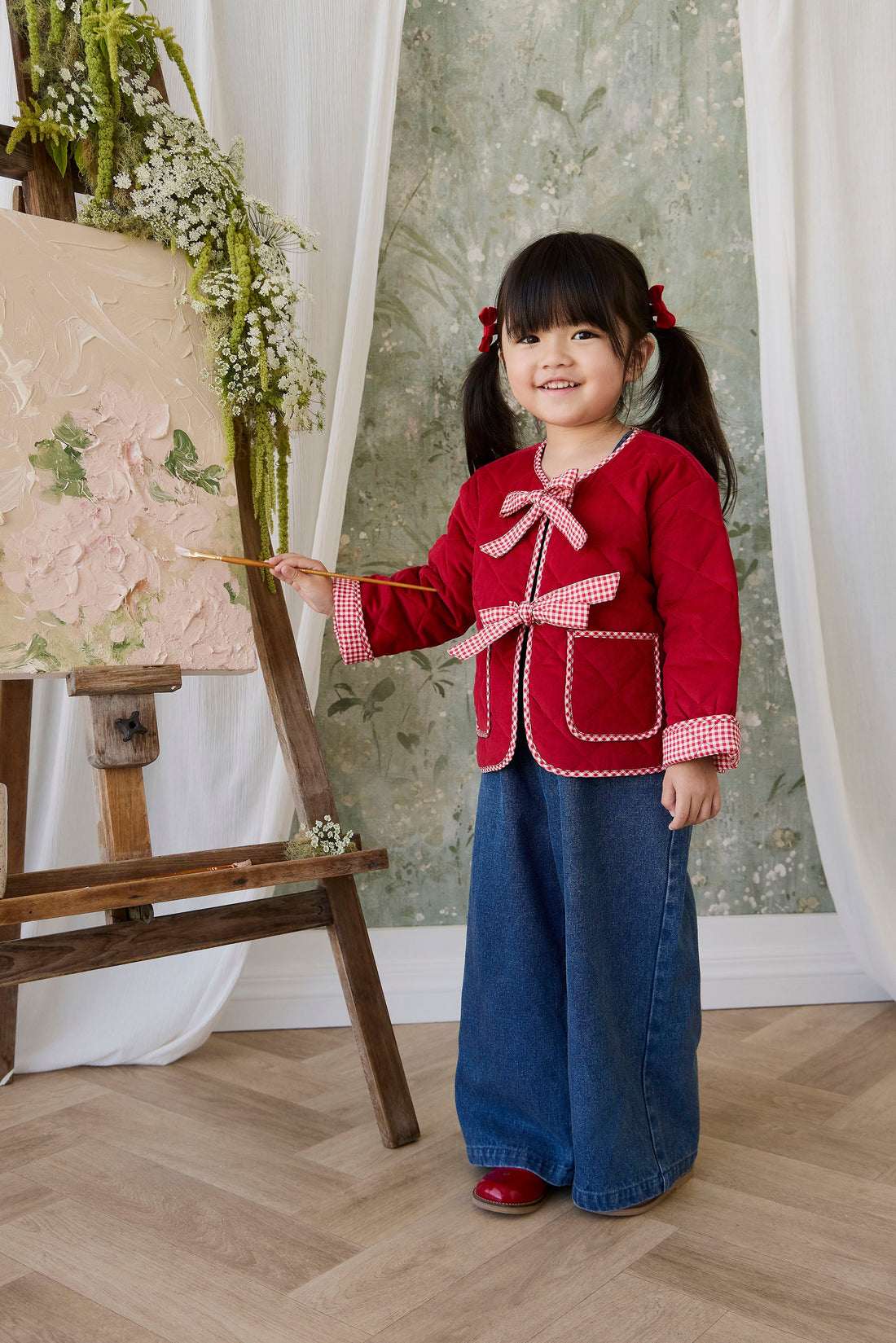 Winslet Jacket - Ribbon Childrens Jacket from Jamie Kay Australia