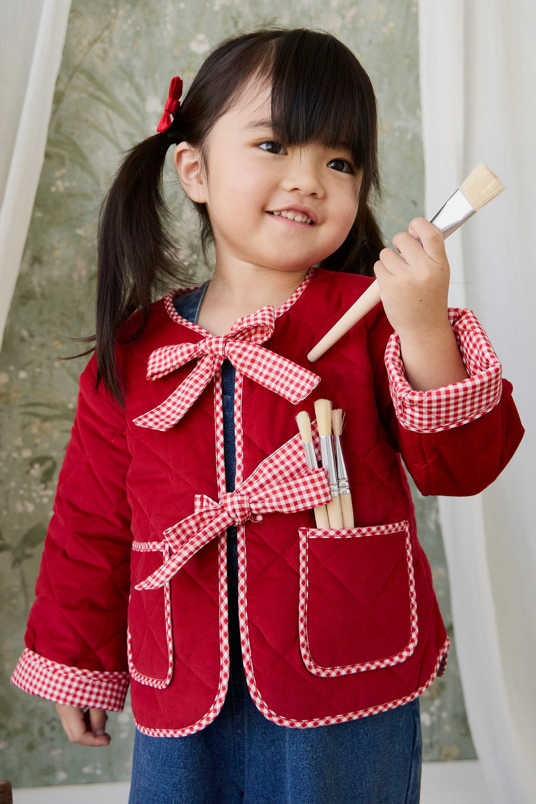 Winslet Jacket - Ribbon Childrens Jacket from Jamie Kay Australia