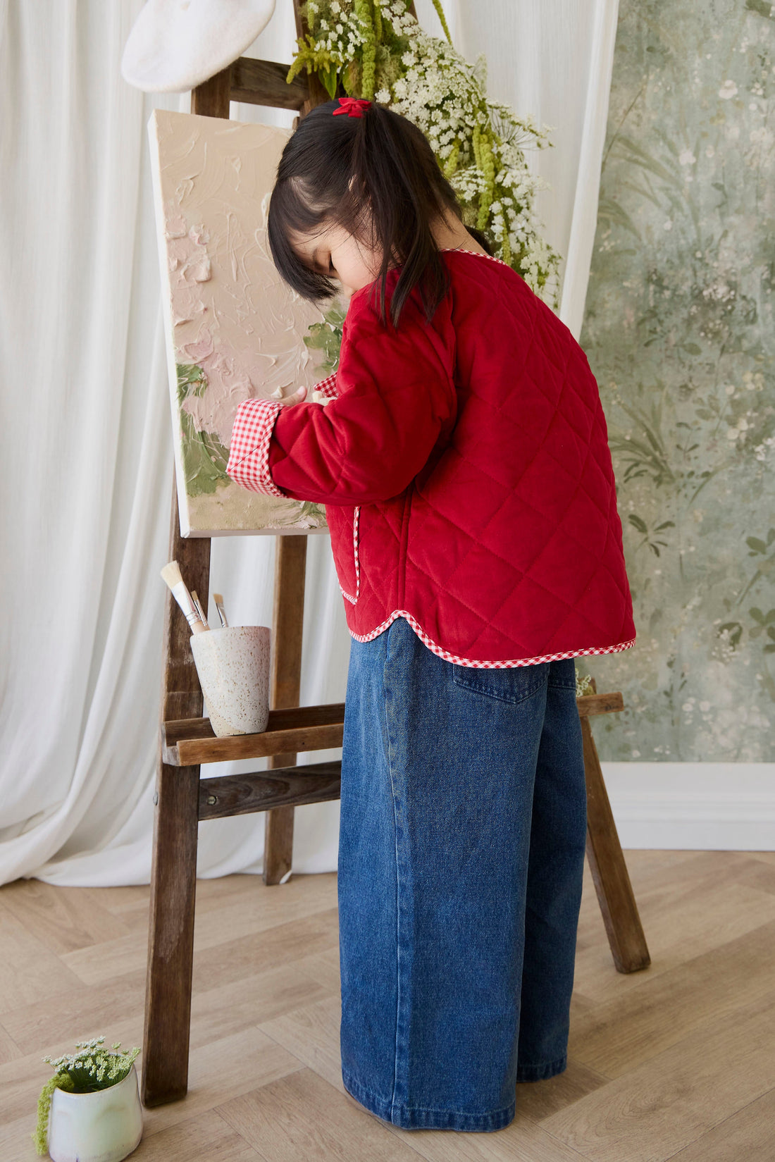 Winslet Jacket - Ribbon Childrens Jacket from Jamie Kay Australia