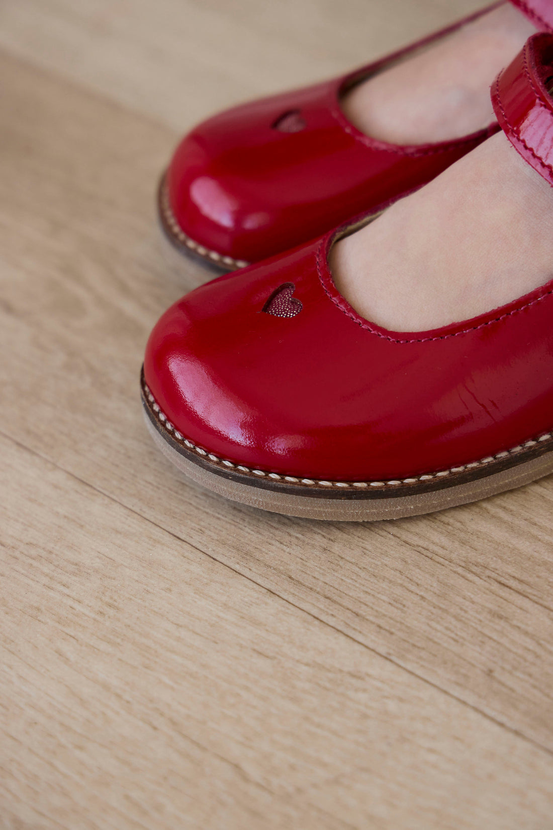 Dahlia Loafer - Patent Red Childrens Footwear from Jamie Kay Australia