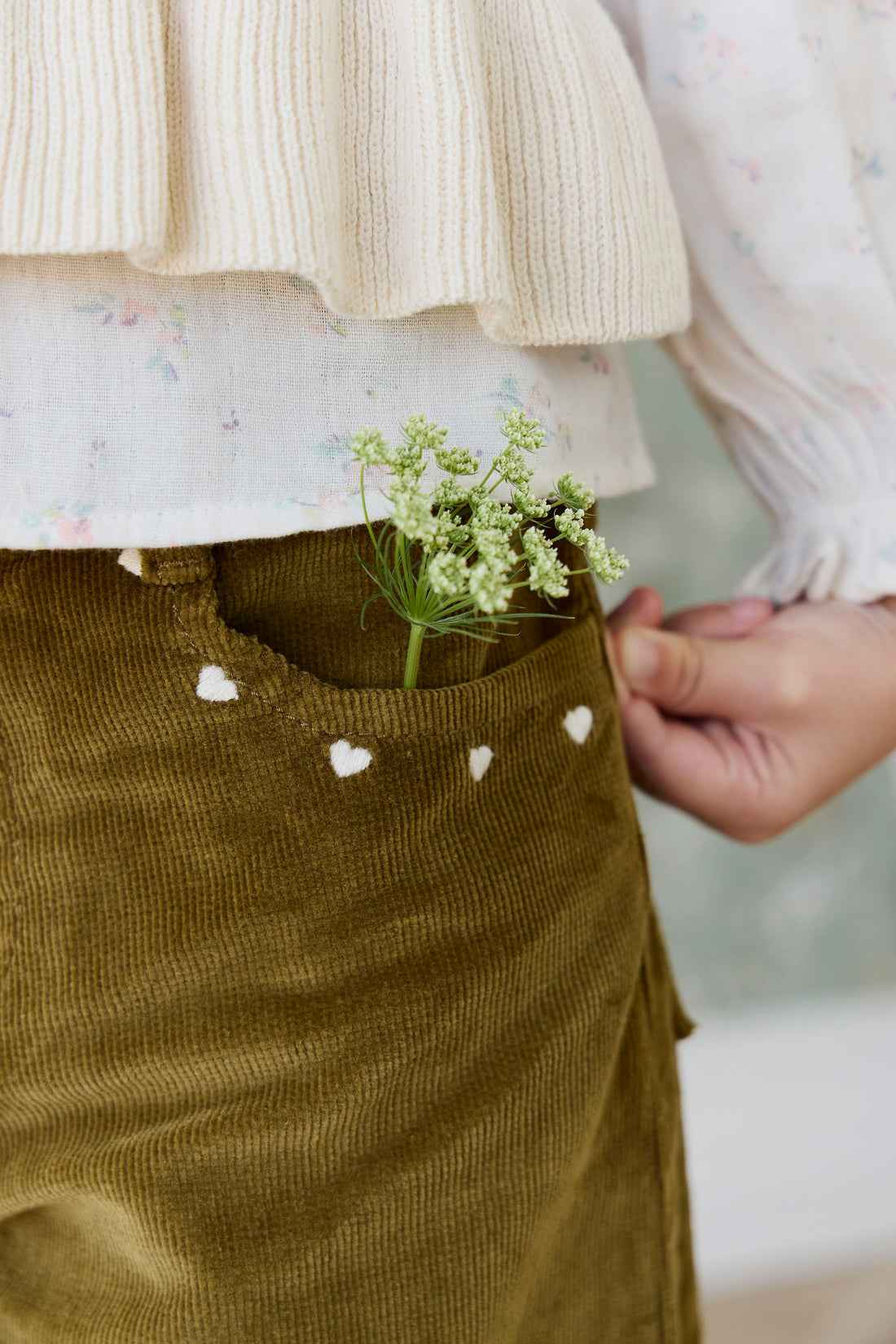 Astra Pant - Chrysanthemum Childrens Pant from Jamie Kay Australia