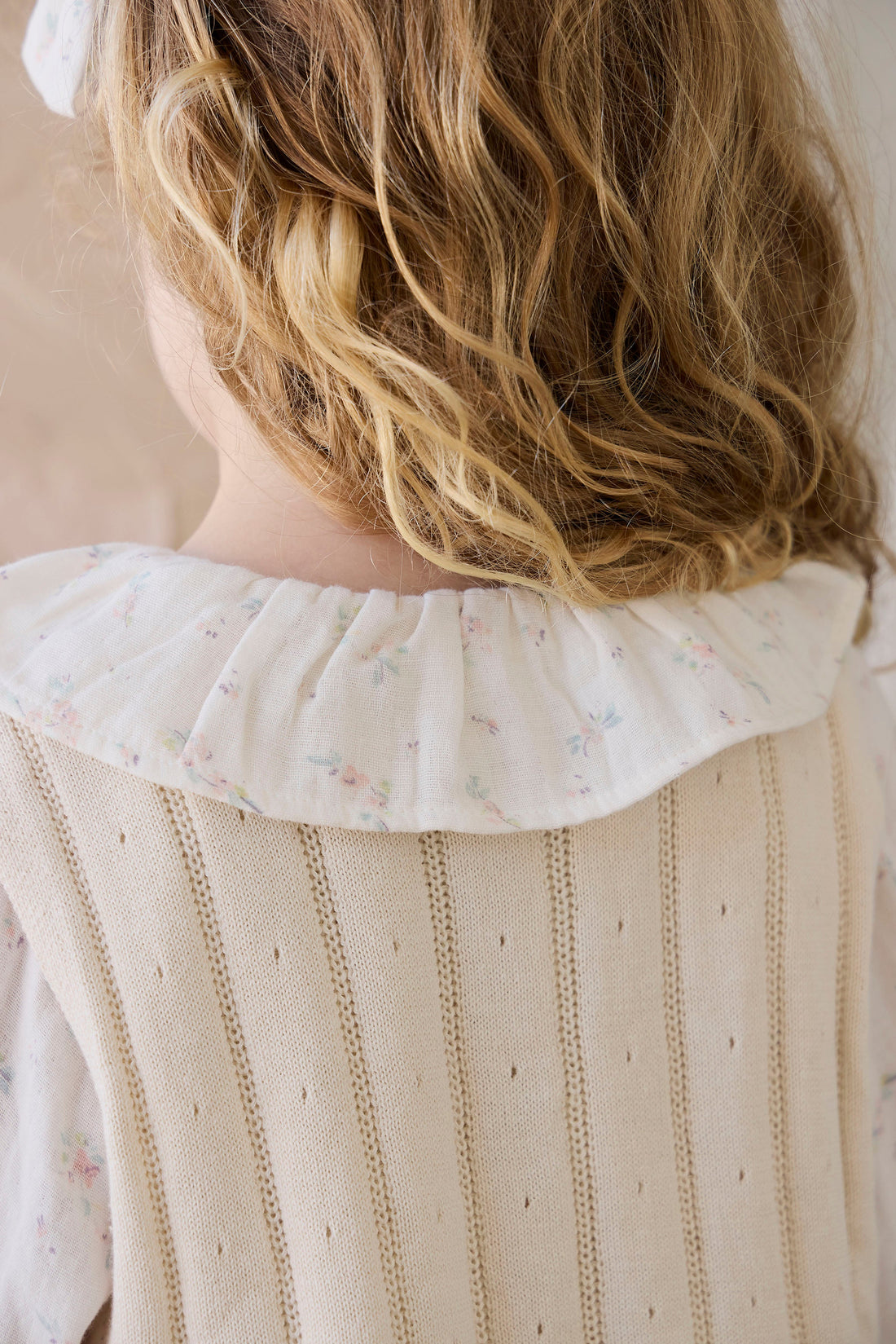 Antonia Top - Vanilla Childrens Top from Jamie Kay Australia