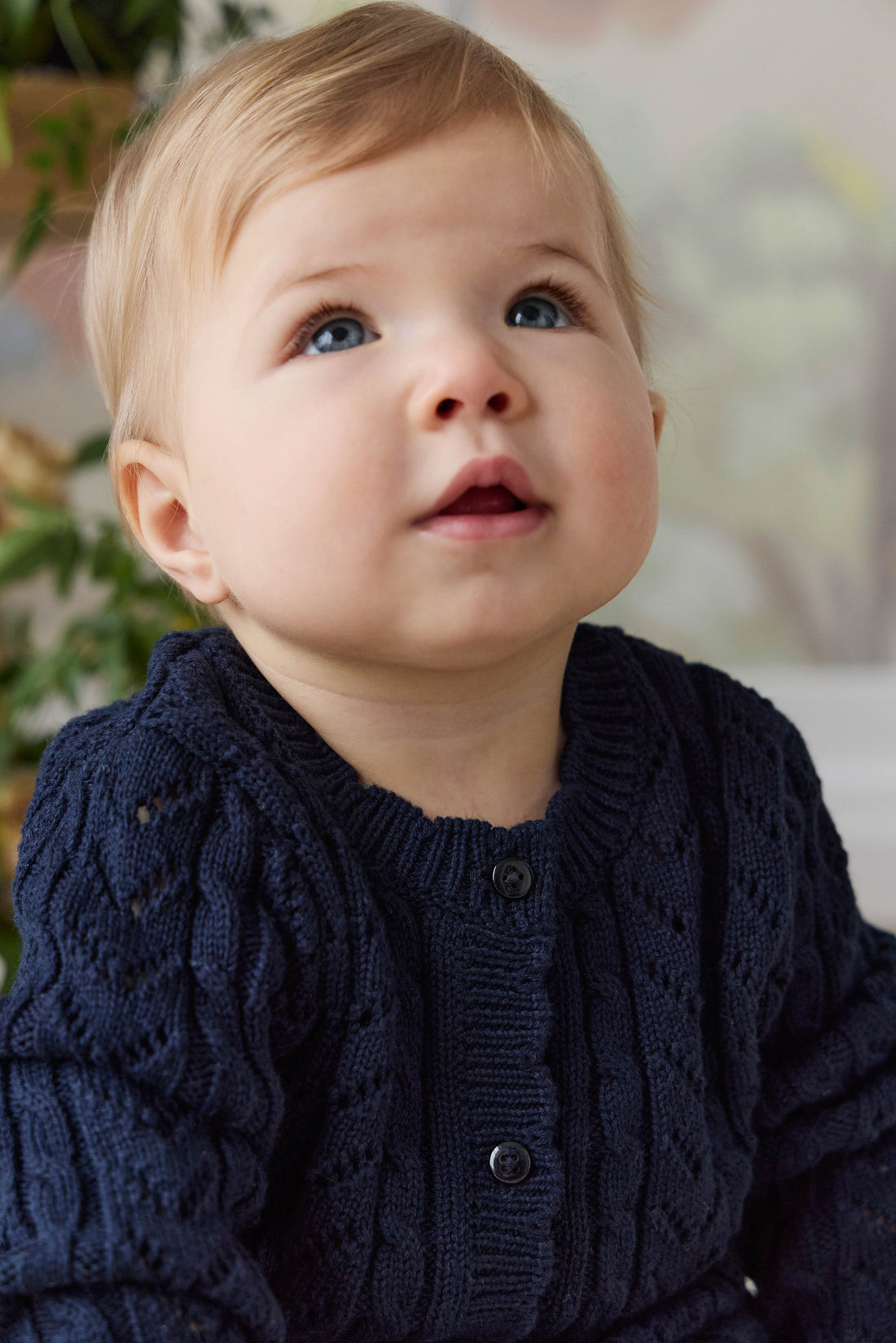 Arabella Knitted Cardigan - Starry Night Childrens Cardigan from Jamie Kay Australia