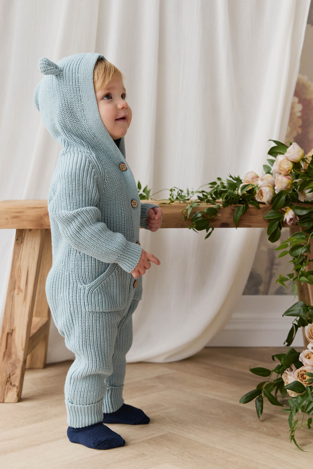 Bear Onepiece - Mer Childrens Onepiece from Jamie Kay Australia