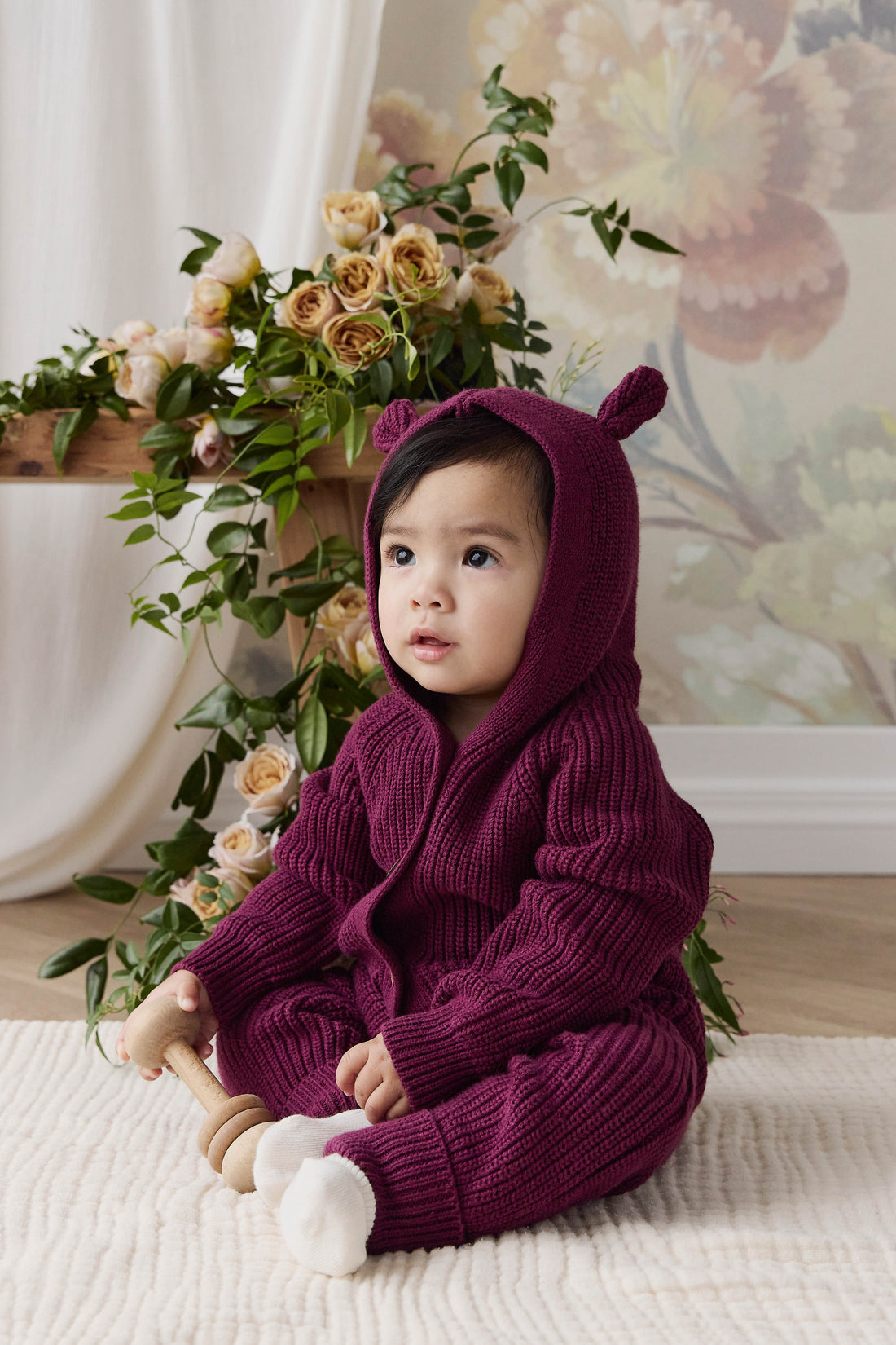Bear Onepiece - Sweet Mulberry Childrens Onepiece from Jamie Kay Australia