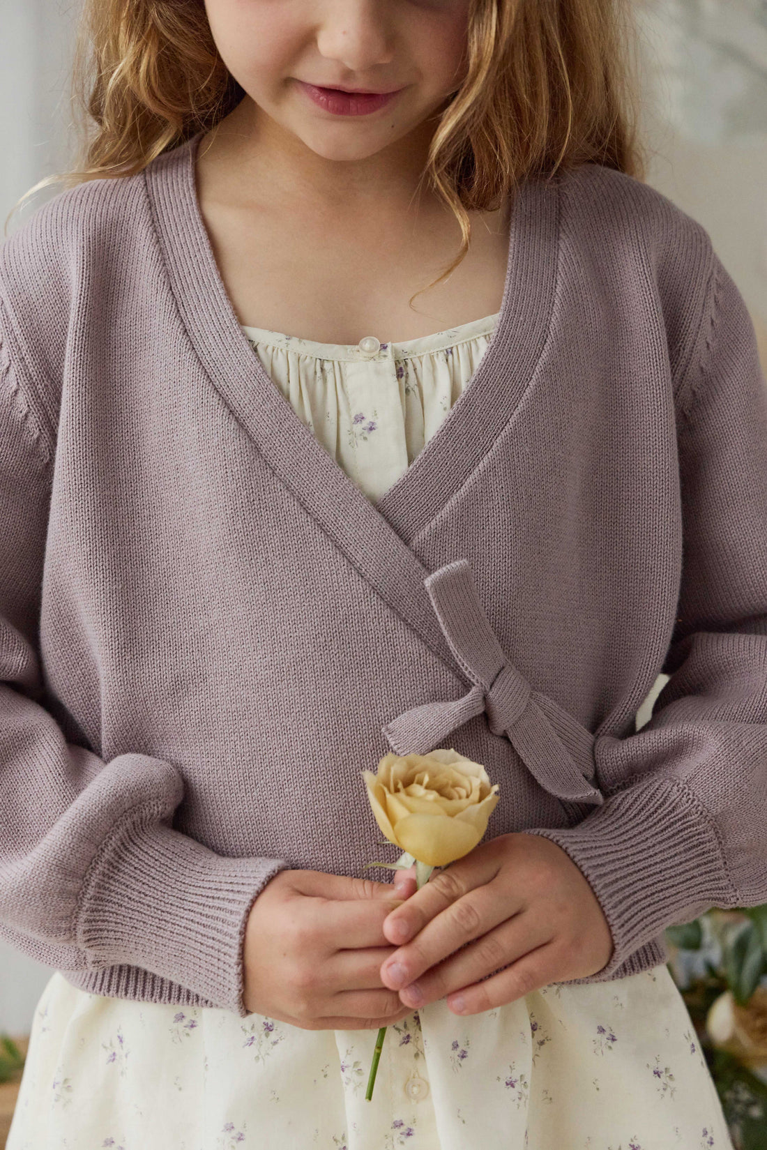Organic Cotton Cosette Dress - Jade Floral Childrens Dress from Jamie Kay Australia