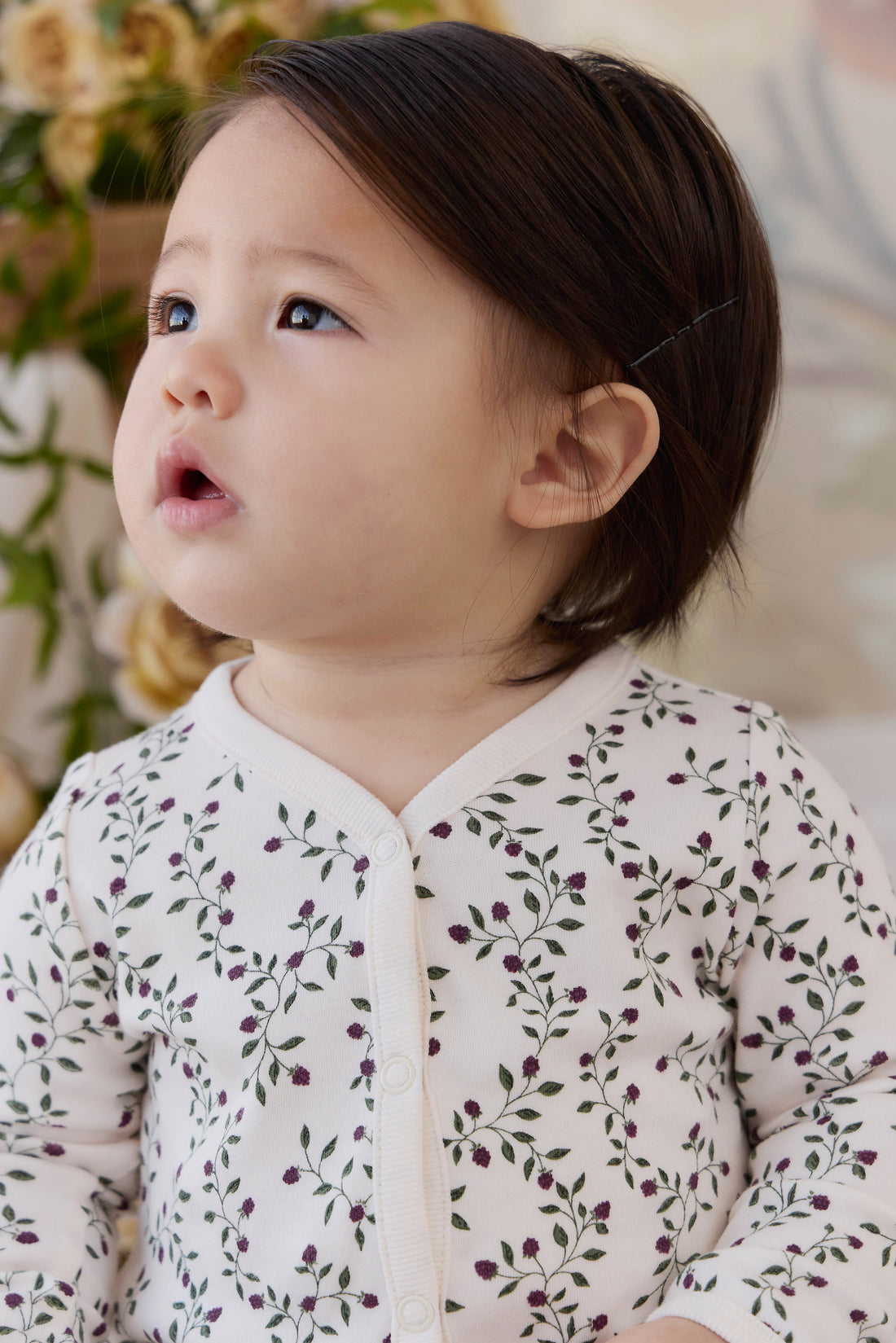 Organic Cotton Murphy Onepiece - Mulberries Childrens Onepiece from Jamie Kay Australia