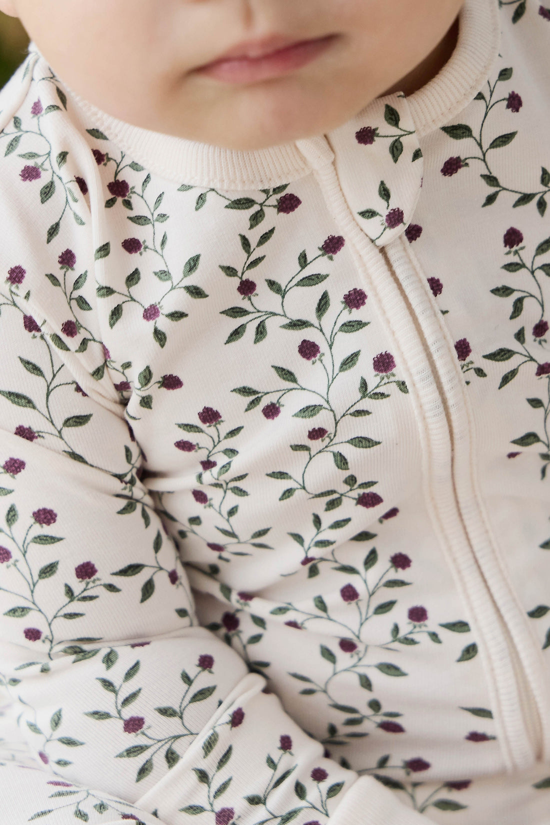 Organic Cotton Jude Onepiece - Mulberries Childrens Onepiece from Jamie Kay Australia