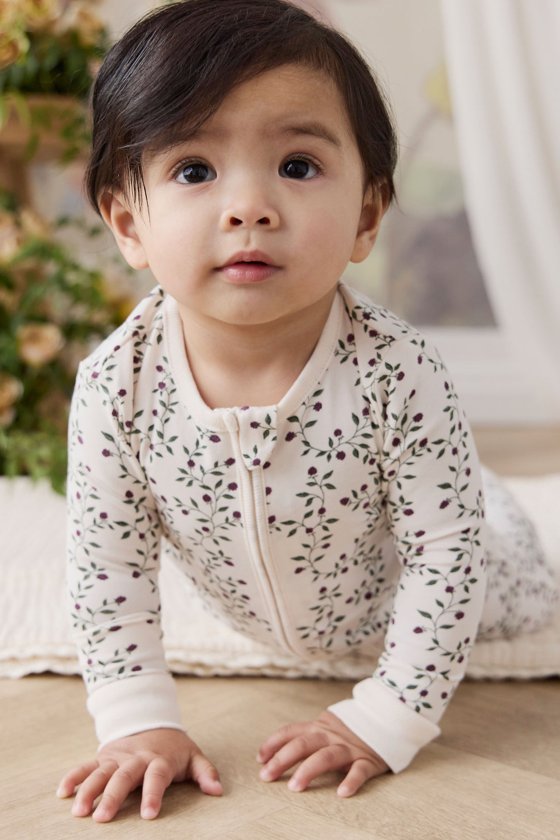 Organic Cotton Jude Onepiece - Mulberries Childrens Onepiece from Jamie Kay Australia