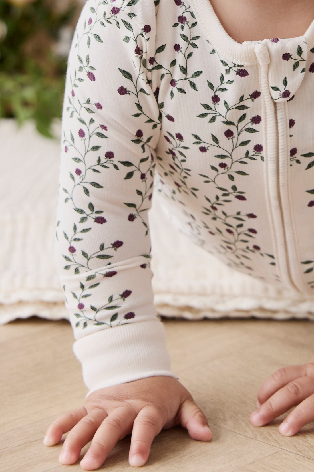 Organic Cotton Jude Onepiece - Mulberries Childrens Onepiece from Jamie Kay Australia