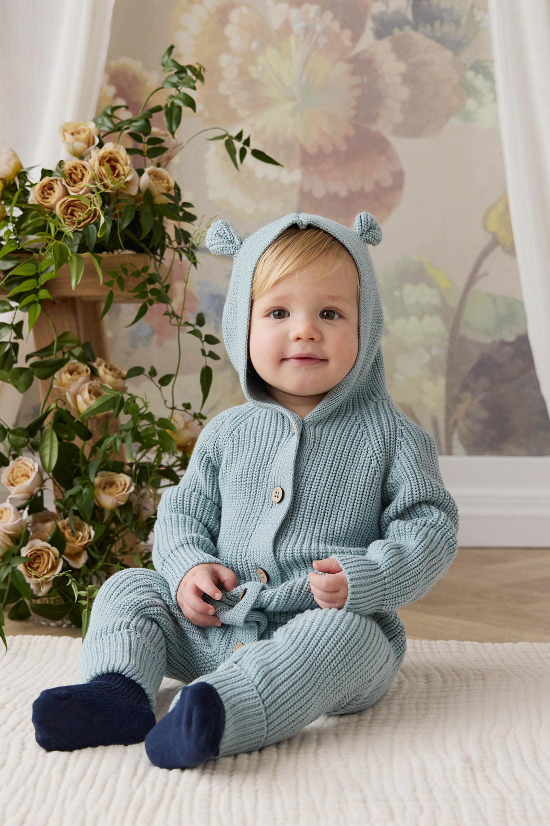 Bear Onepiece - Mer Childrens Onepiece from Jamie Kay Australia